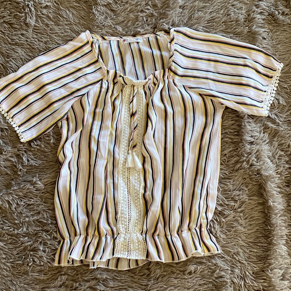Love Glam Girl size 14 top
